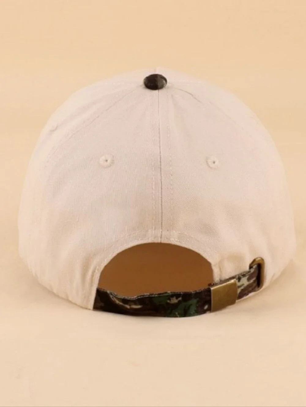 Put It On My Husbands Tab Camo Trucker Hat